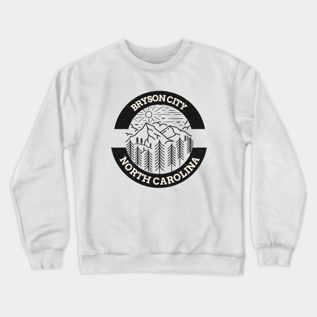 Bryson City, North Carolina Crewneck Sweatshirt by Mountain Morning Graphics